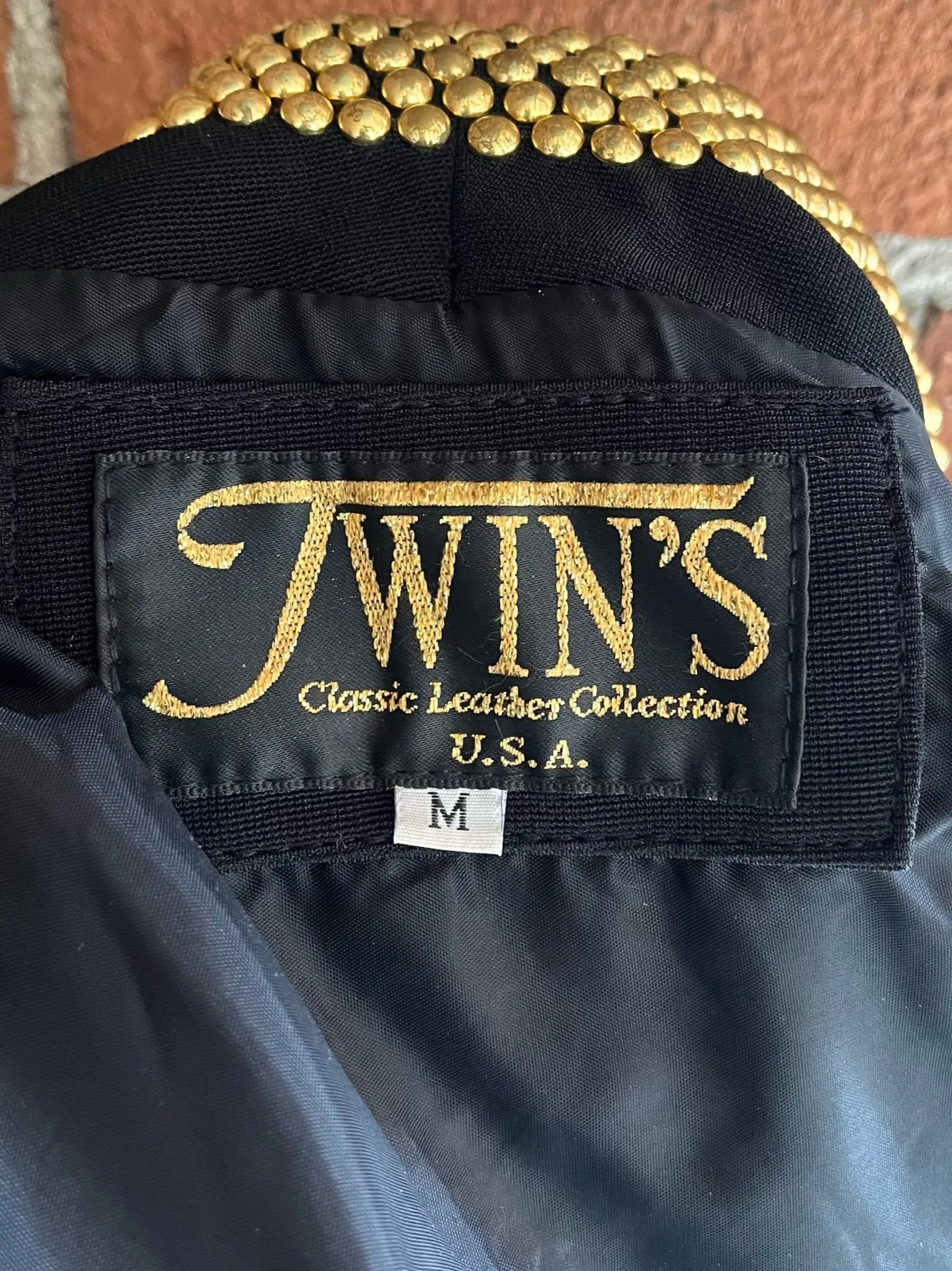 1980s Gold & Rhinestone Studded Cropped Jacket