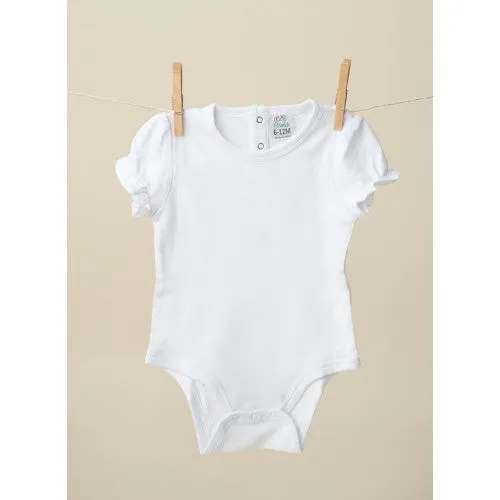 Applique Monogram Baby Bodysuit