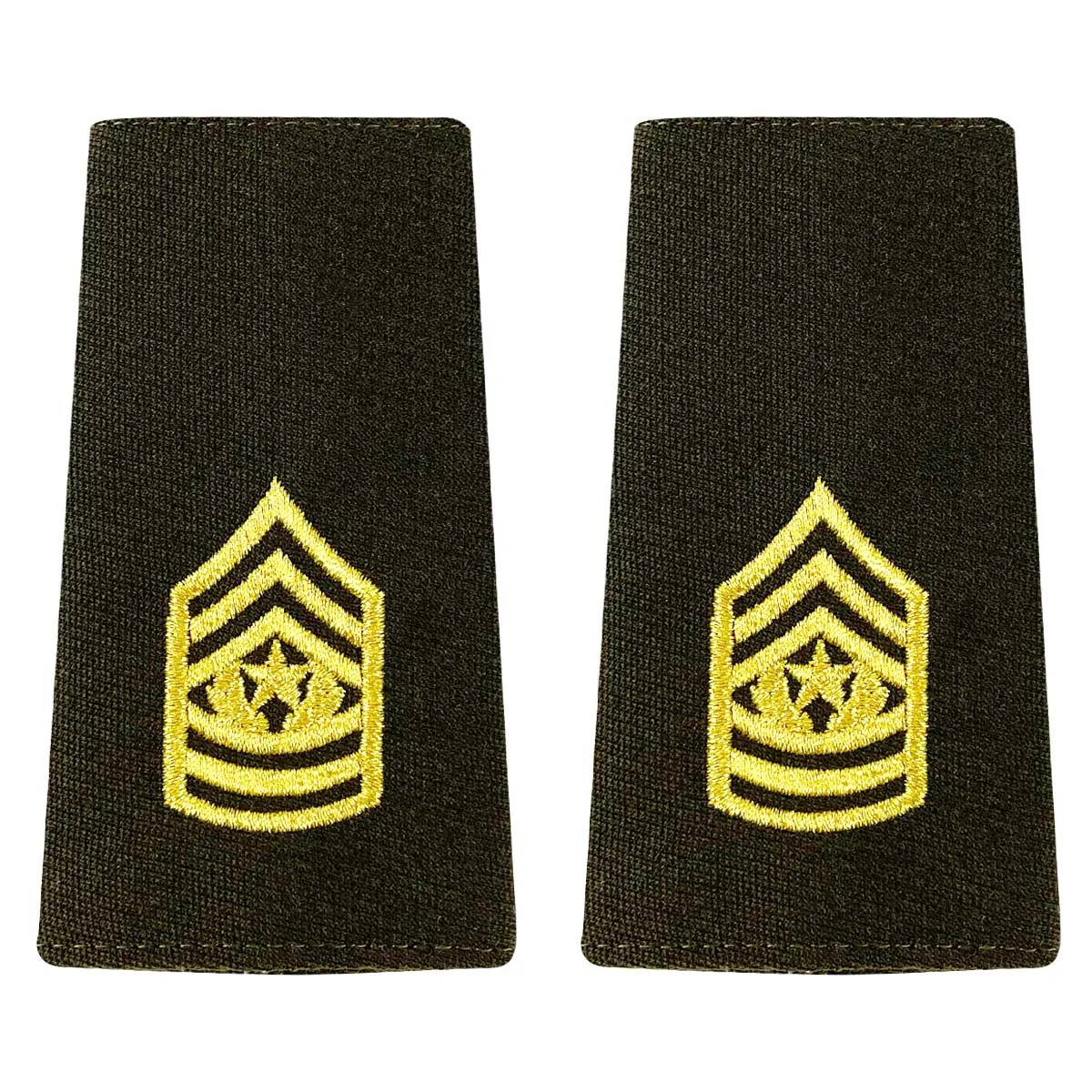 Army AGSU Leather Service Jacket (Bomber) Epaulet: Command Sergeant Major