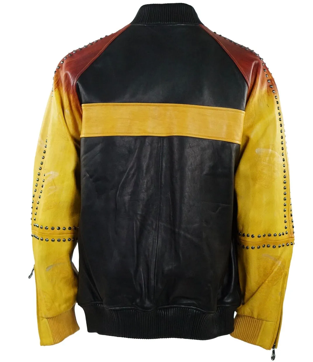 Artistry and Edge Hand-Painted Bomber