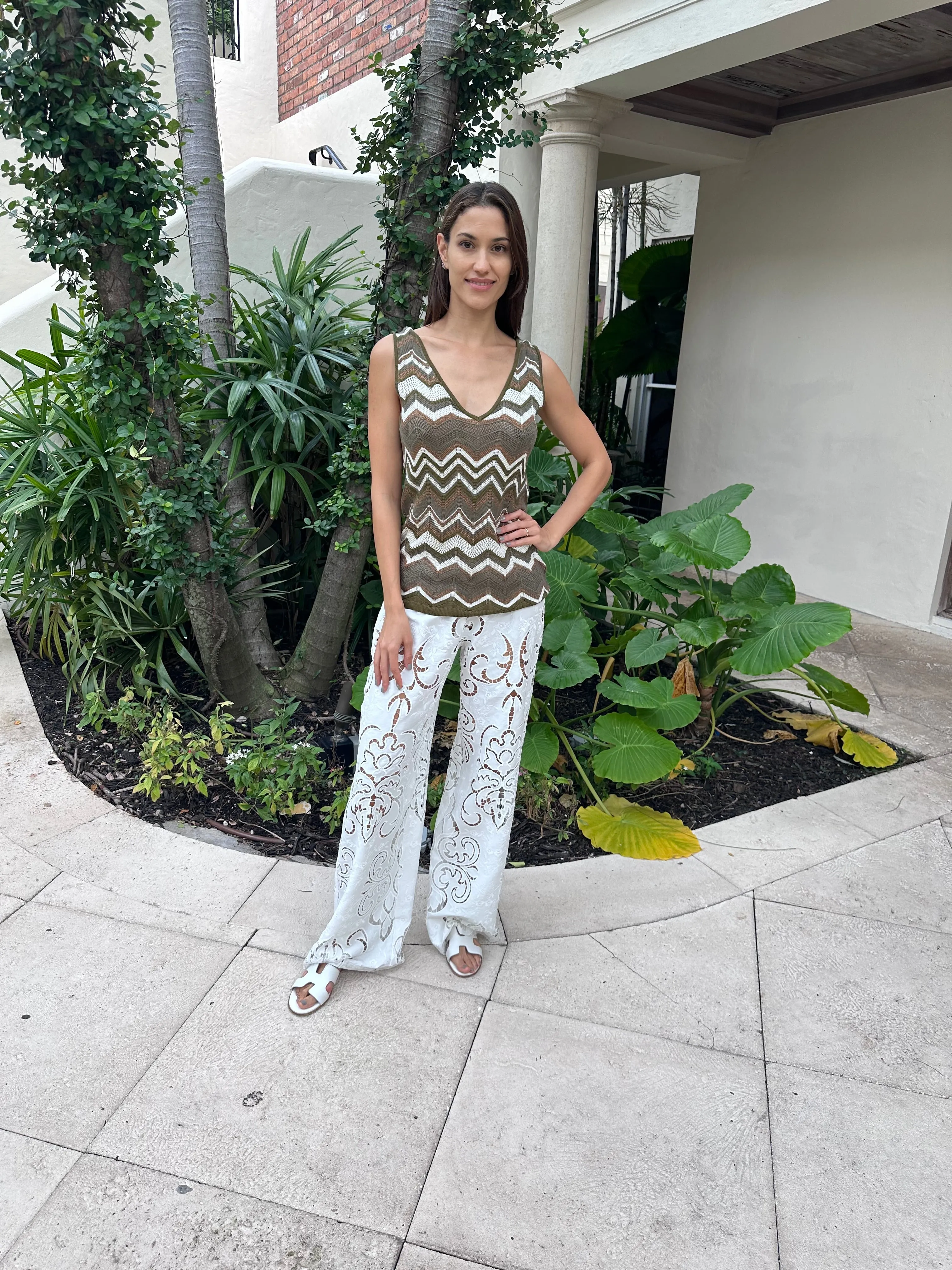 Au Soleil Missoni Tank Maille