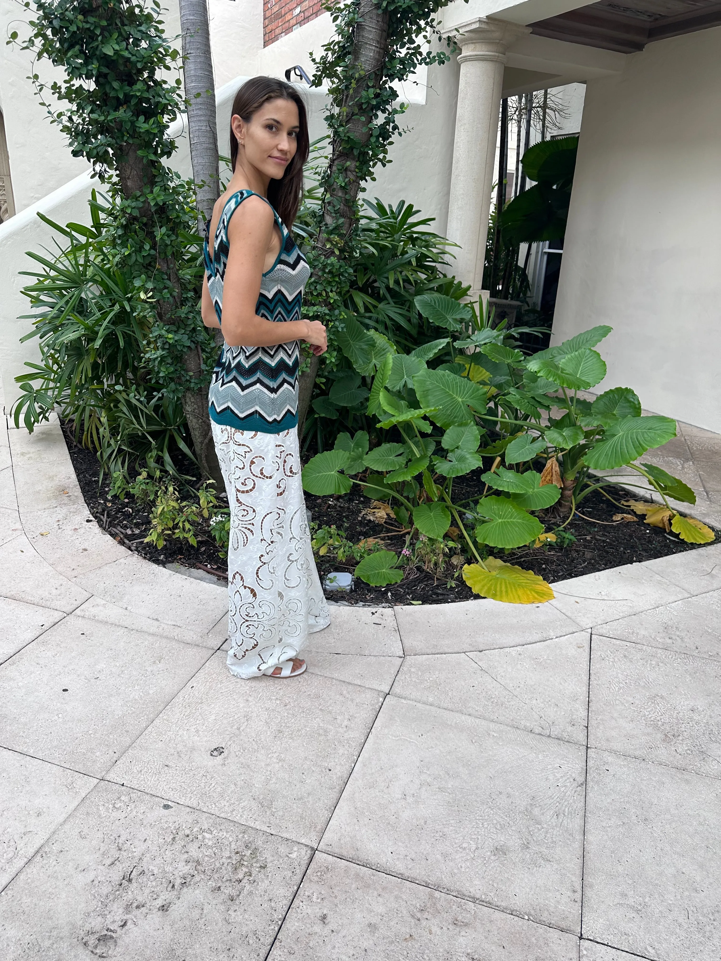 Au Soleil Missoni Tank Maille