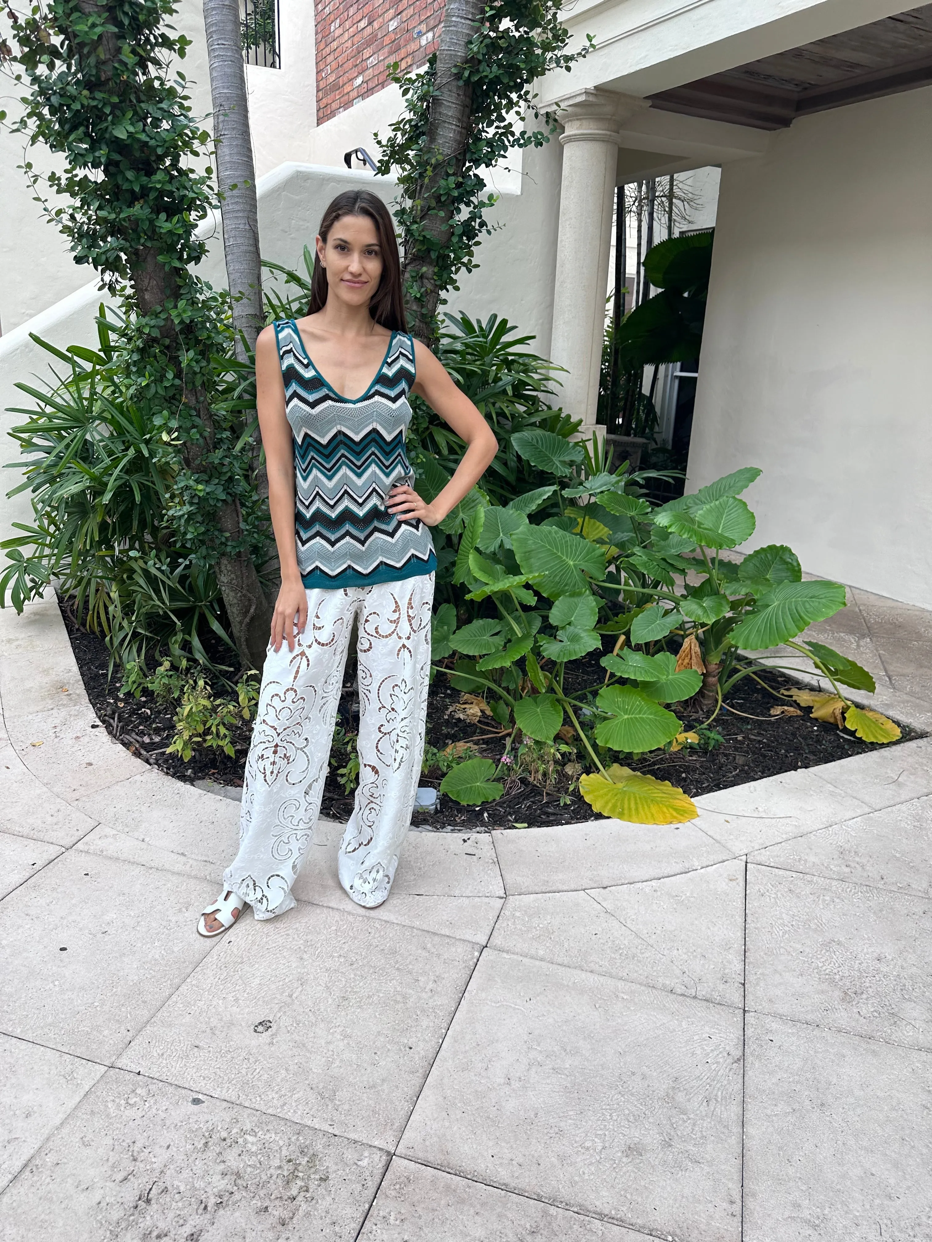 Au Soleil Missoni Tank Maille