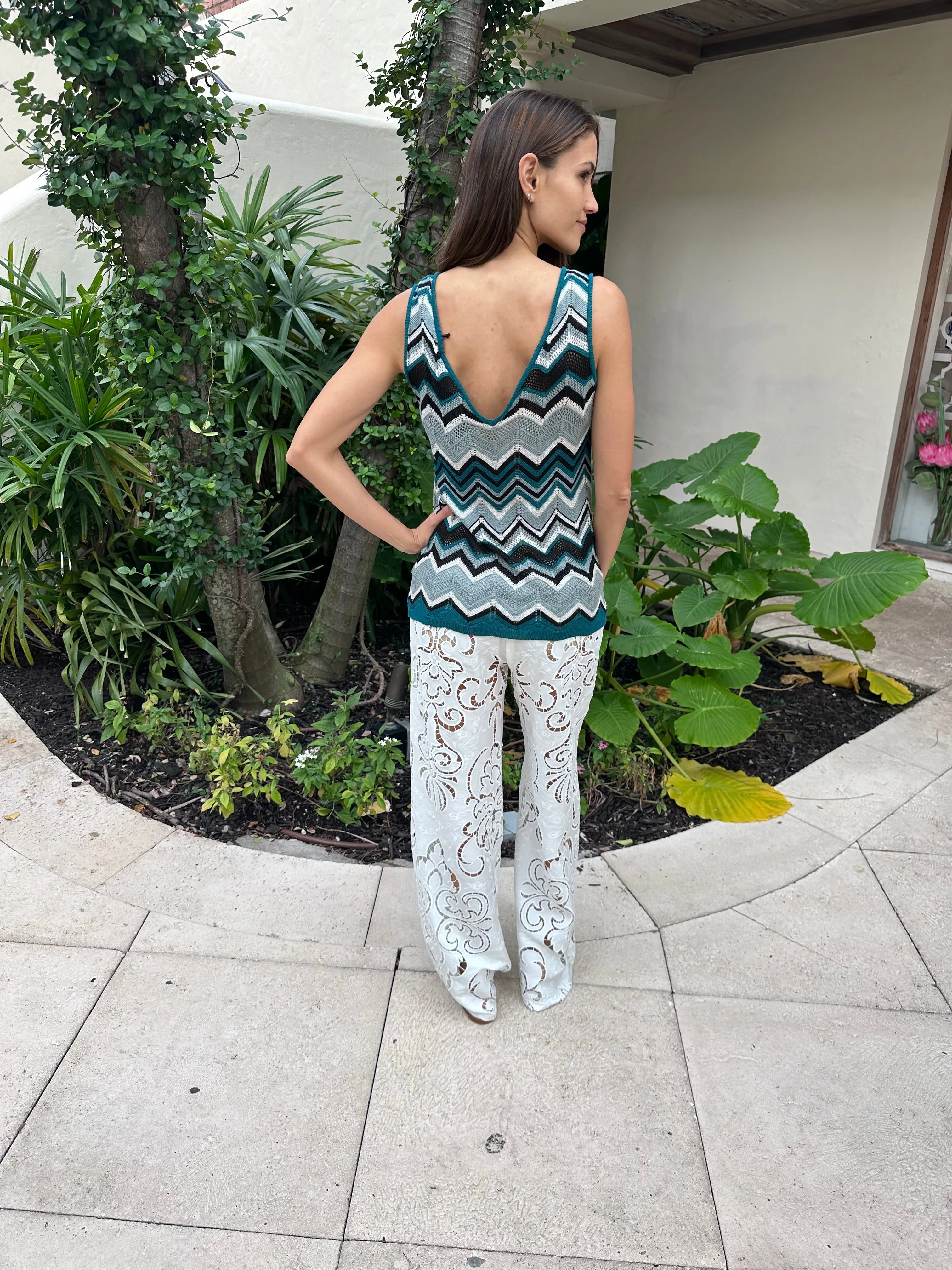 Au Soleil Missoni Tank Maille