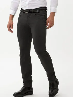 Brax Chuck Lounge Flex Jersey Trousers in Street