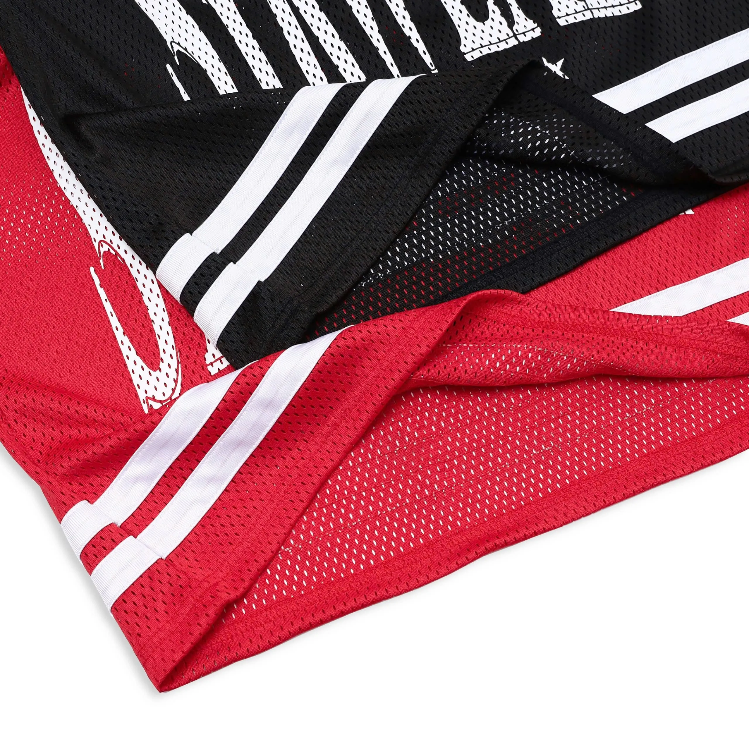 CREW LS JERSEY - BLACK/RED