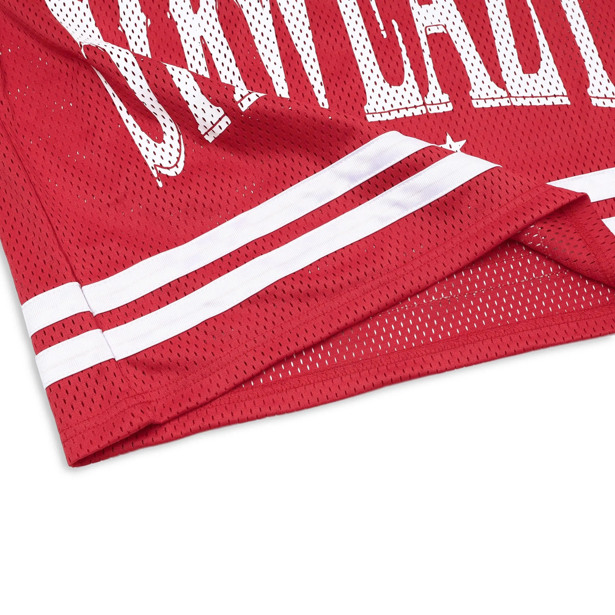 CREW LS JERSEY - BLACK/RED