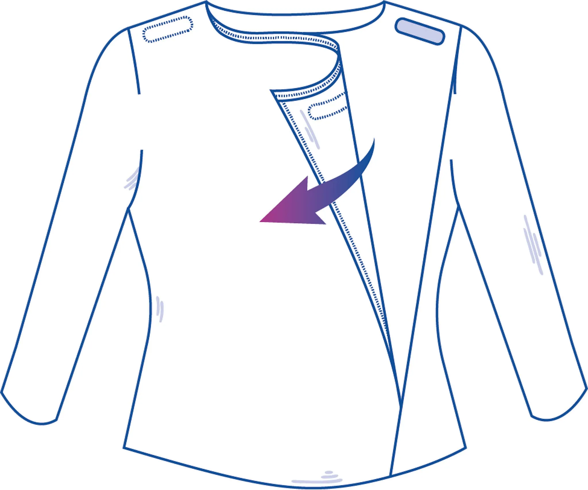 Fashionable Adaptive Top for Women