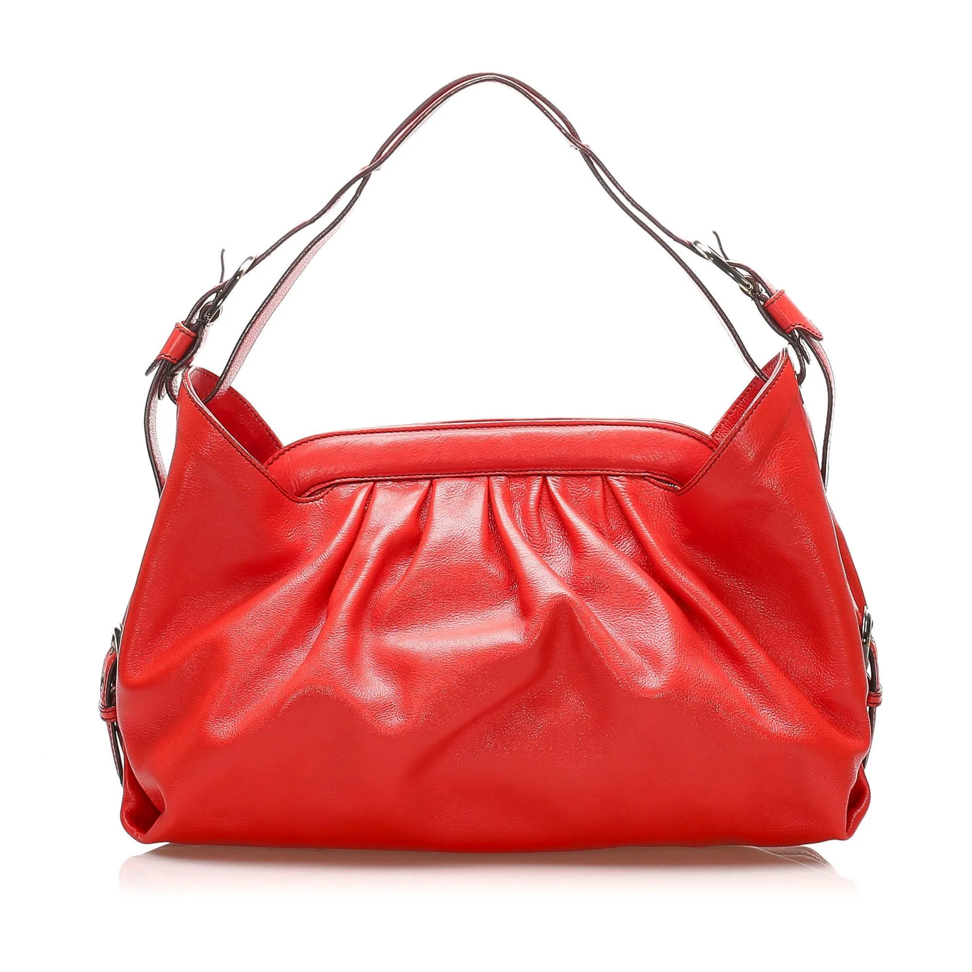 Fendi Borsa Doctor Leather Shoulder Bag (SHG-31707)