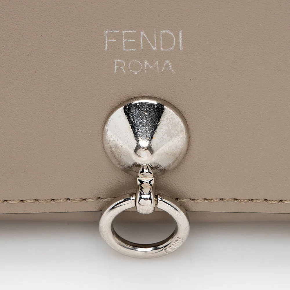 Fendi Calfskin By The Way Continental Wallet (SHF-17993)
