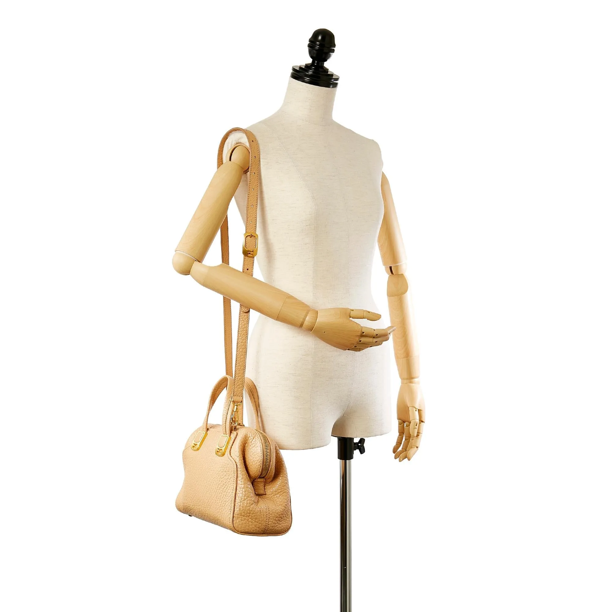 Fendi Chameleon Leather Satchel (SHG-23547)