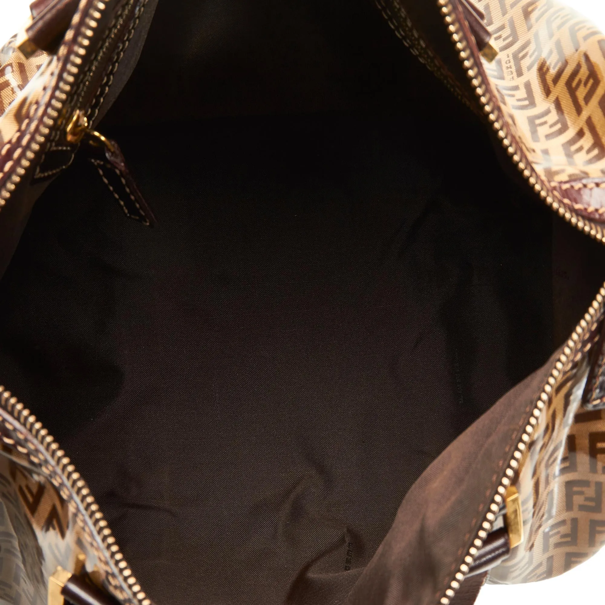 Fendi Crystal Zucchino Boston Bag (SHG-MmeMkw)