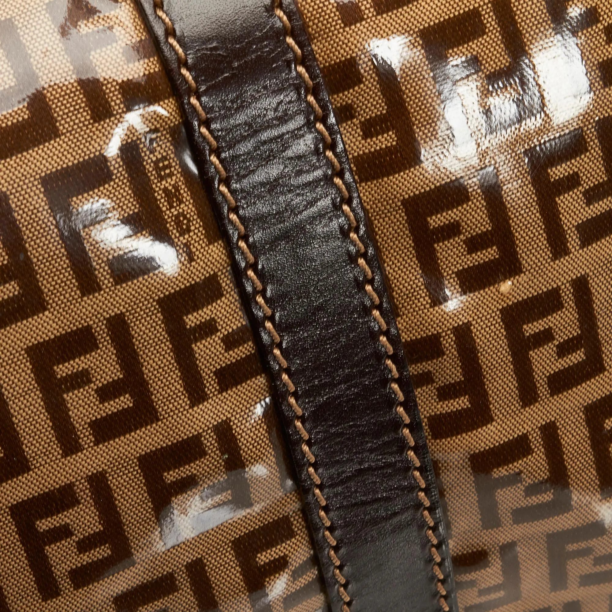 Fendi Crystal Zucchino Boston Bag (SHG-MmeMkw)