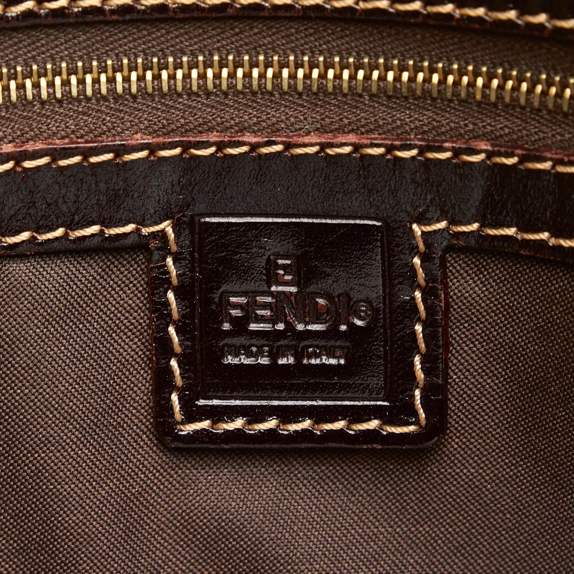 Fendi Crystal Zucchino Boston Bag (SHG-MmeMkw)