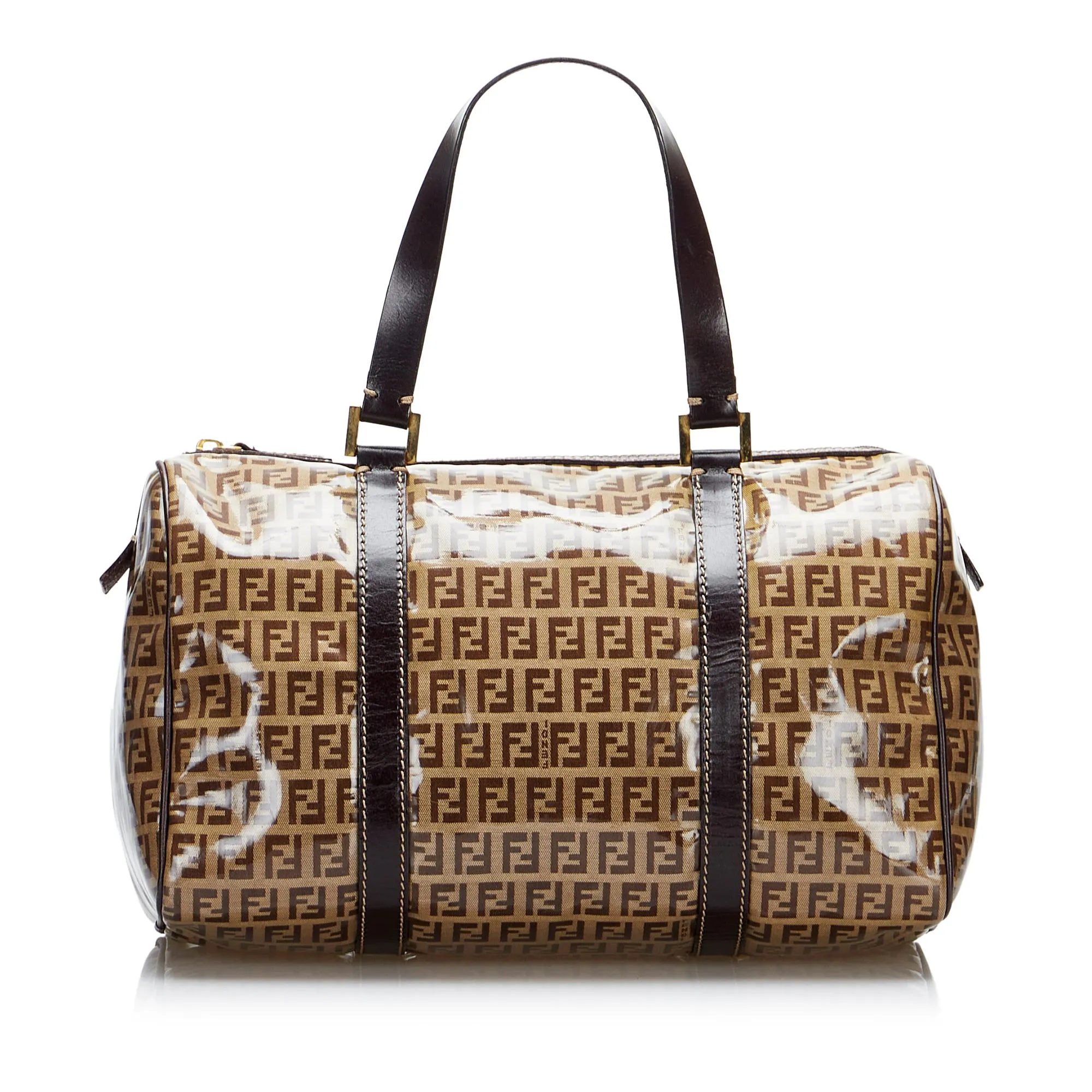 Fendi Crystal Zucchino Boston Bag (SHG-MmeMkw)