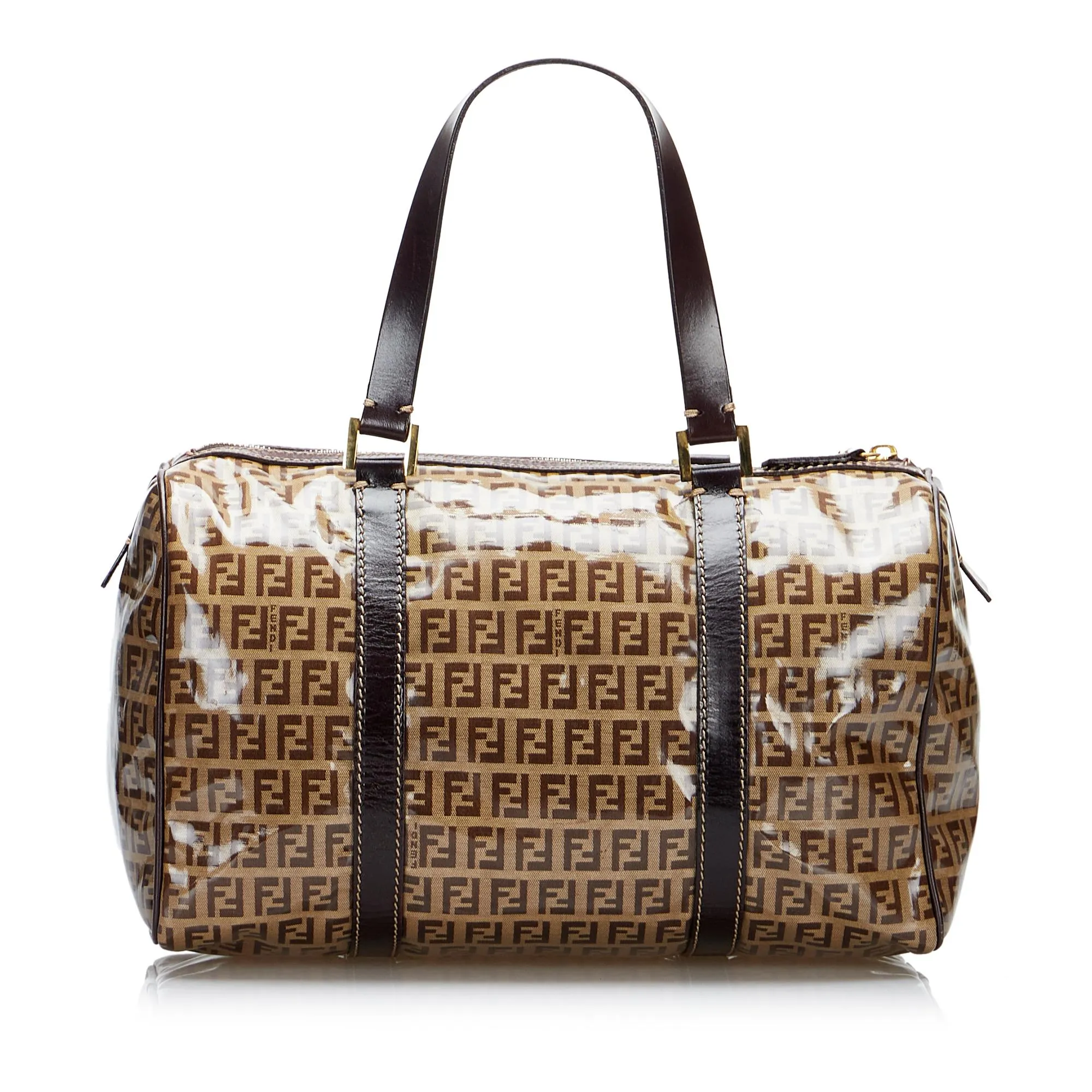 Fendi Crystal Zucchino Boston Bag (SHG-MmeMkw)