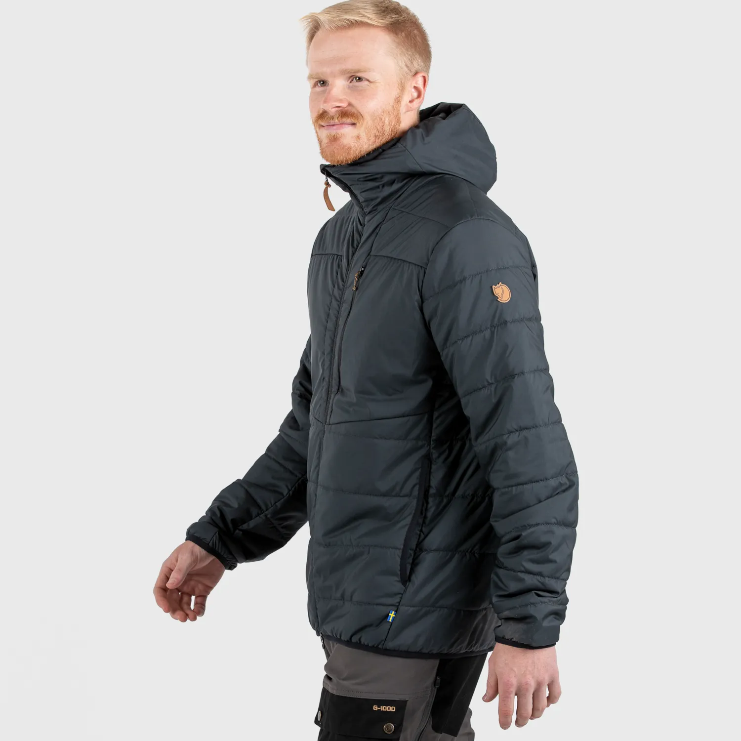 Fjällräven Men&#x27;s Keb Padded Hoodie Black | Buy Fjällräven Men&#x27;s Keb Padded Hoodie Black here | Outnorth