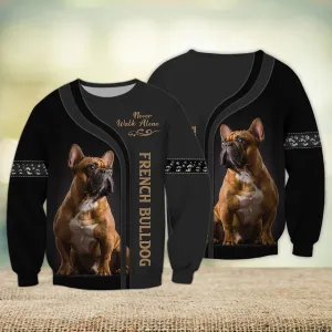 French Bulldog Black Memorial Dog 3D Sweatshirt Hoodie Shirt