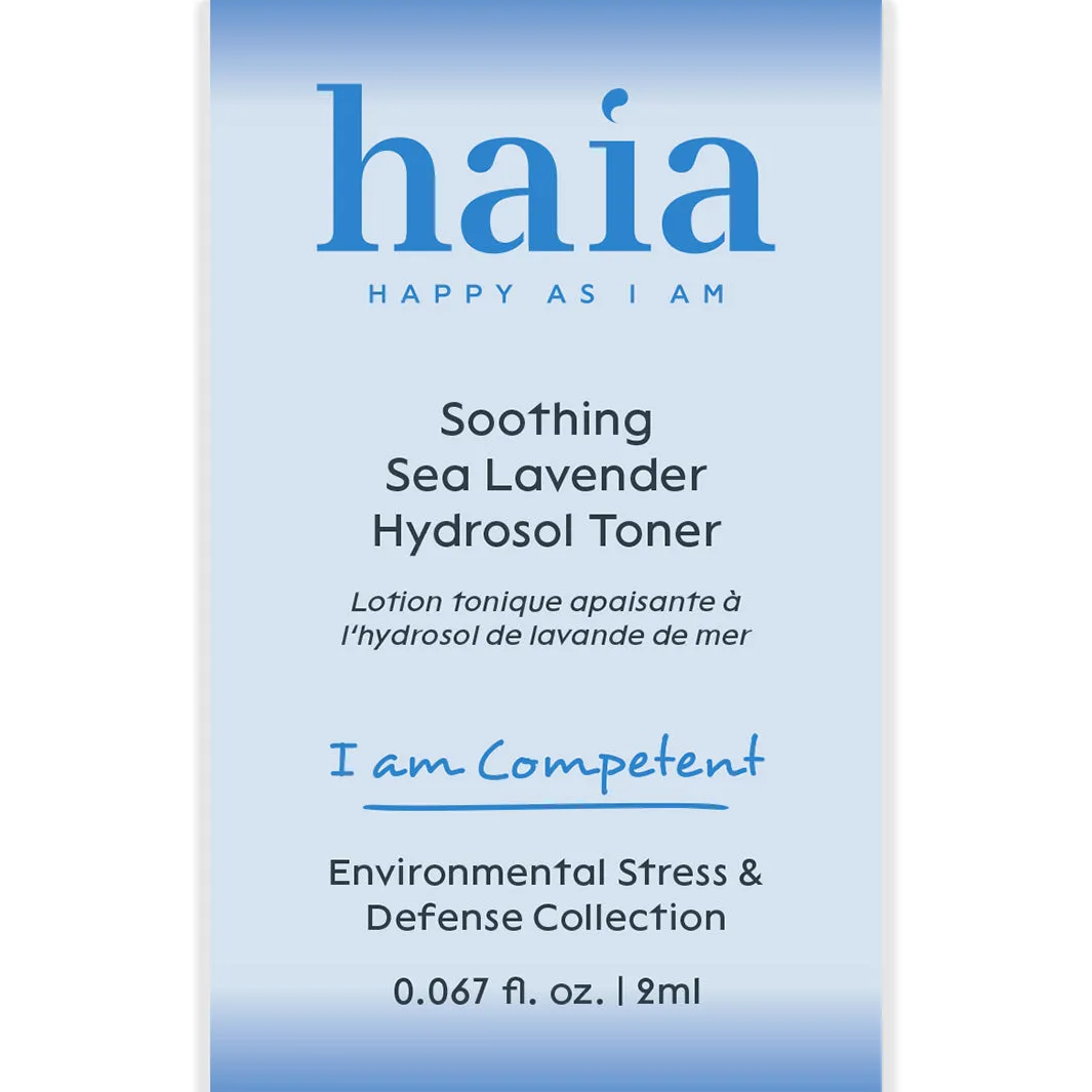 haia "I am Competent" - Soothing Sea Lavender Hydrosol Toner
