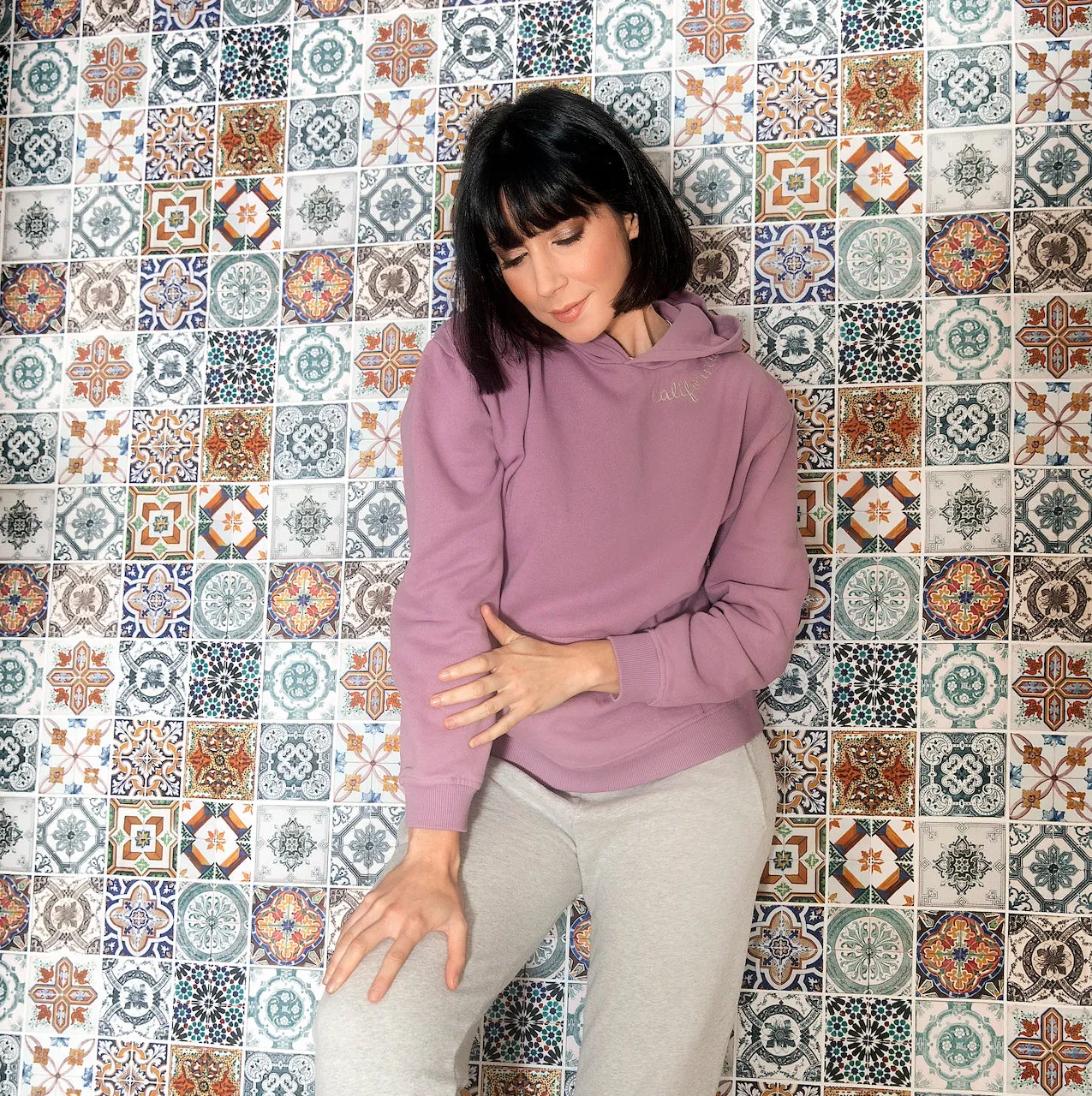 Hoodie Pierce Orchid Woman