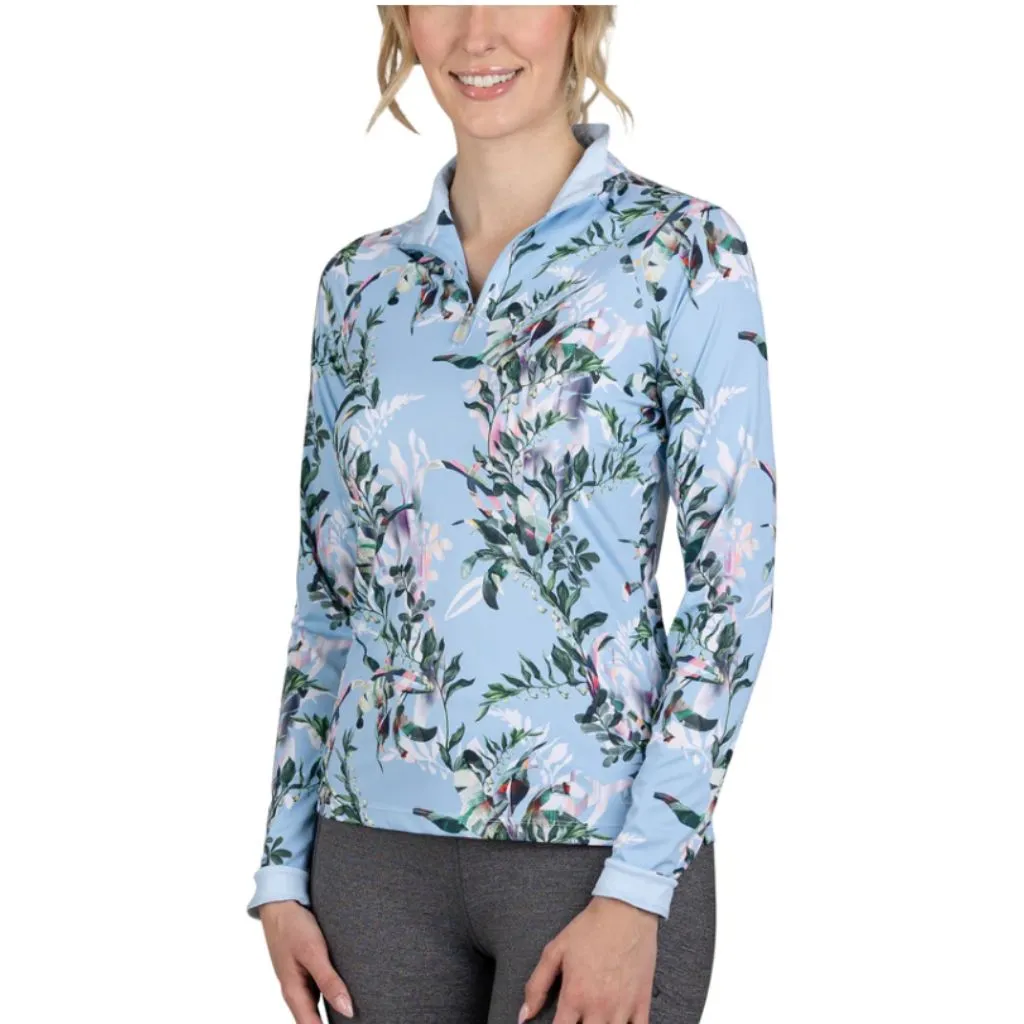 Kastel Denmark Botanical Floral Long Sleeve Ladies Baselayer