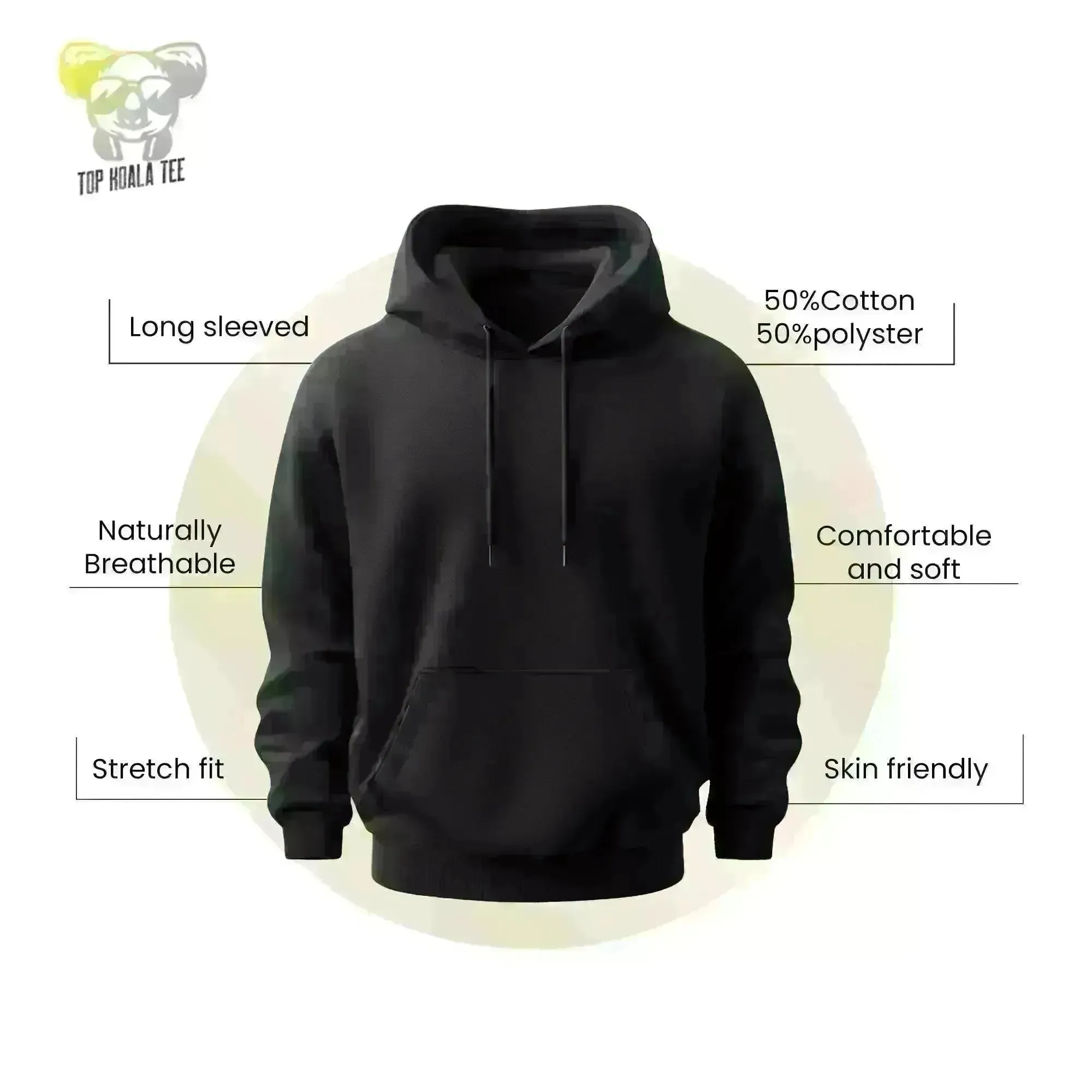 Maga Hoodie Trump The Gold Standard Midweight Blended Cotton Soft Pullover