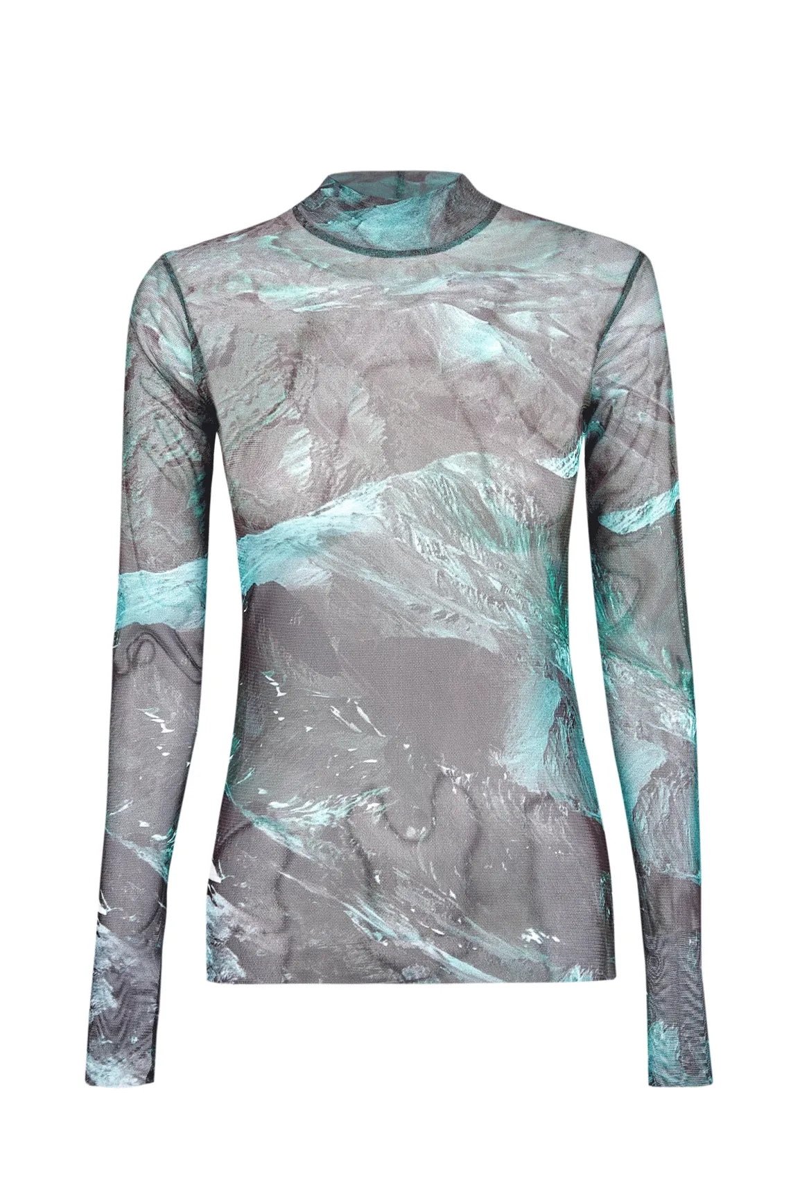 Mara Sheer Top - Landscape