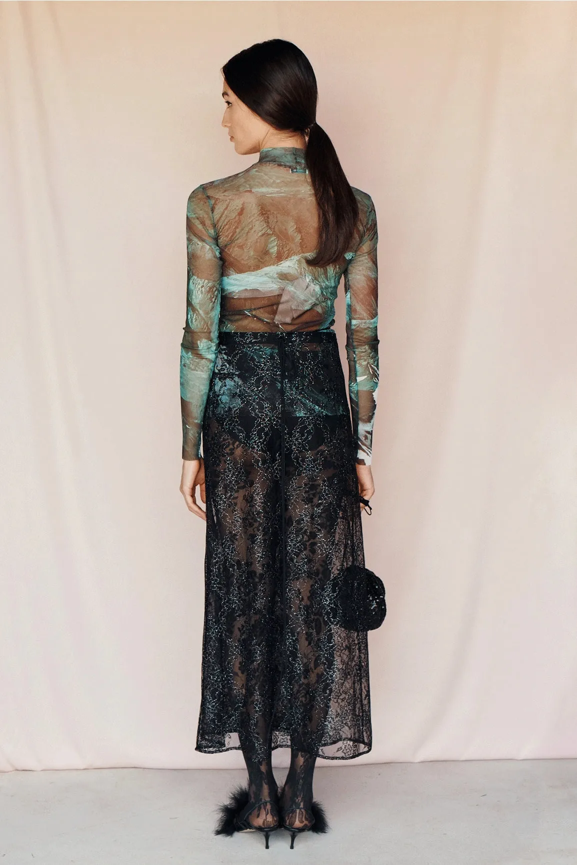 Mara Sheer Top - Landscape