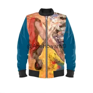 Men's Bomber Jacket Swan Dive Graffiti