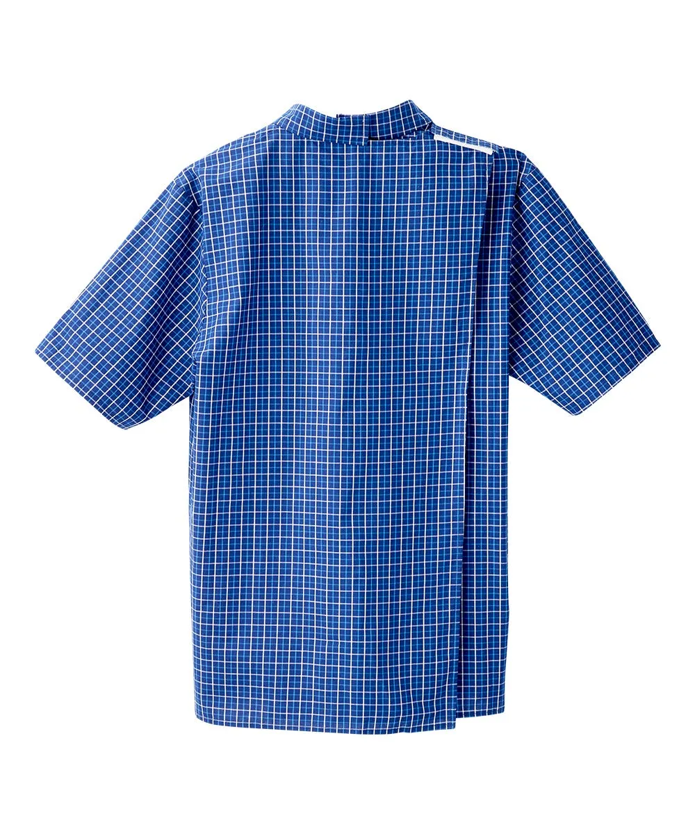 Men's Open Back Classic Short Sleeve Shirt