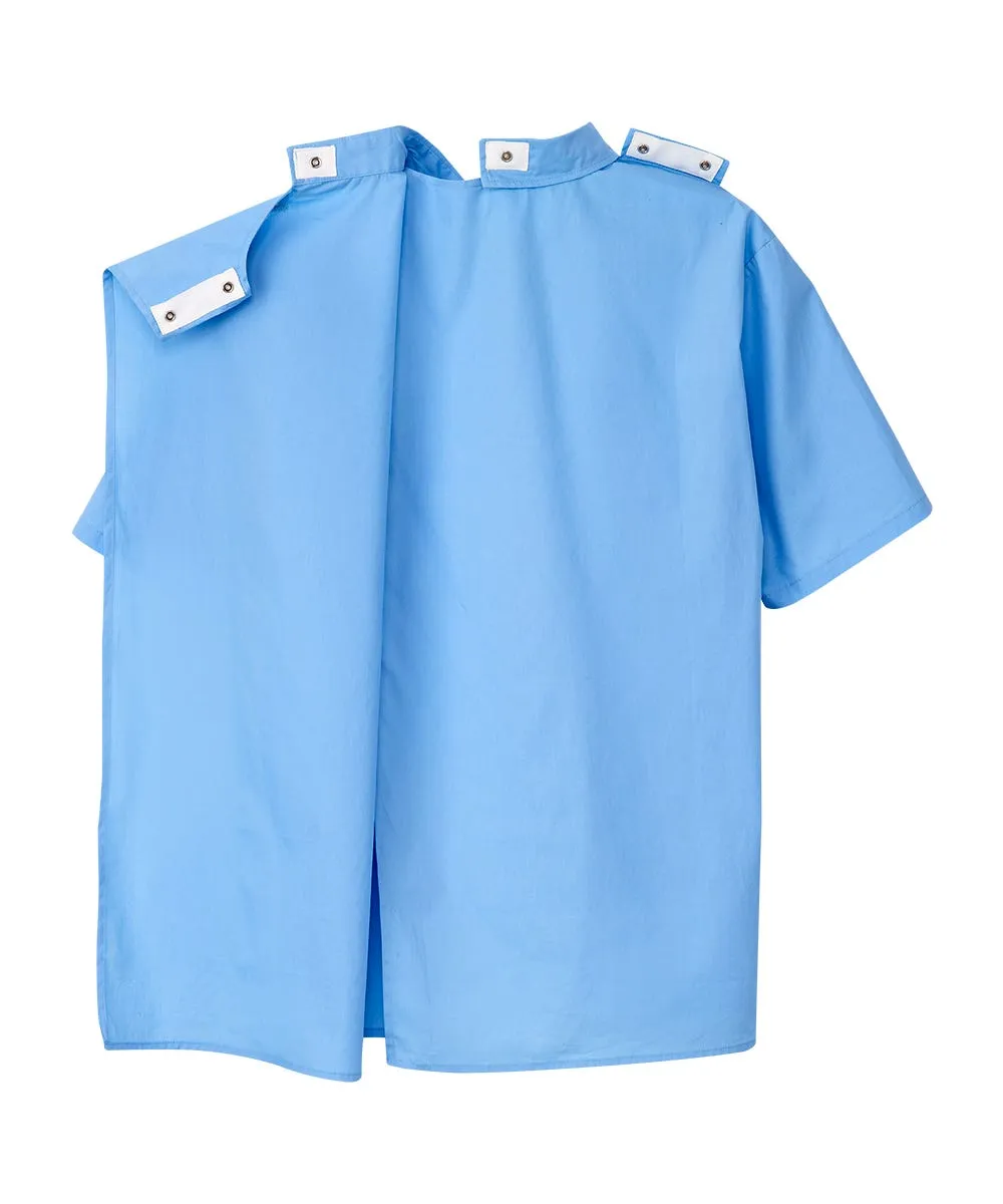 Men's Open Back Classic Short Sleeve Shirt