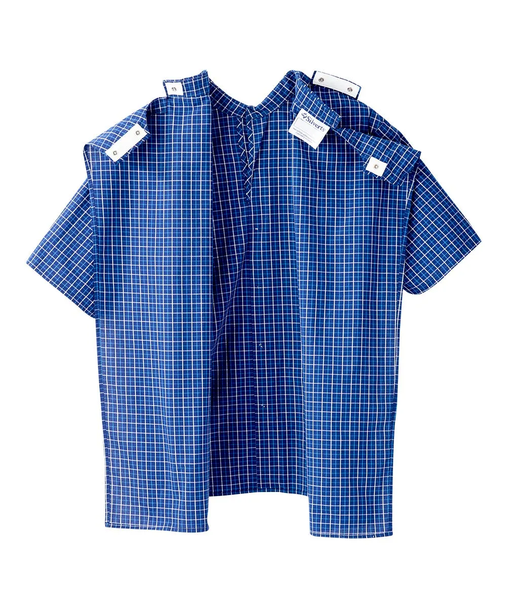 Men's Open Back Classic Short Sleeve Shirt