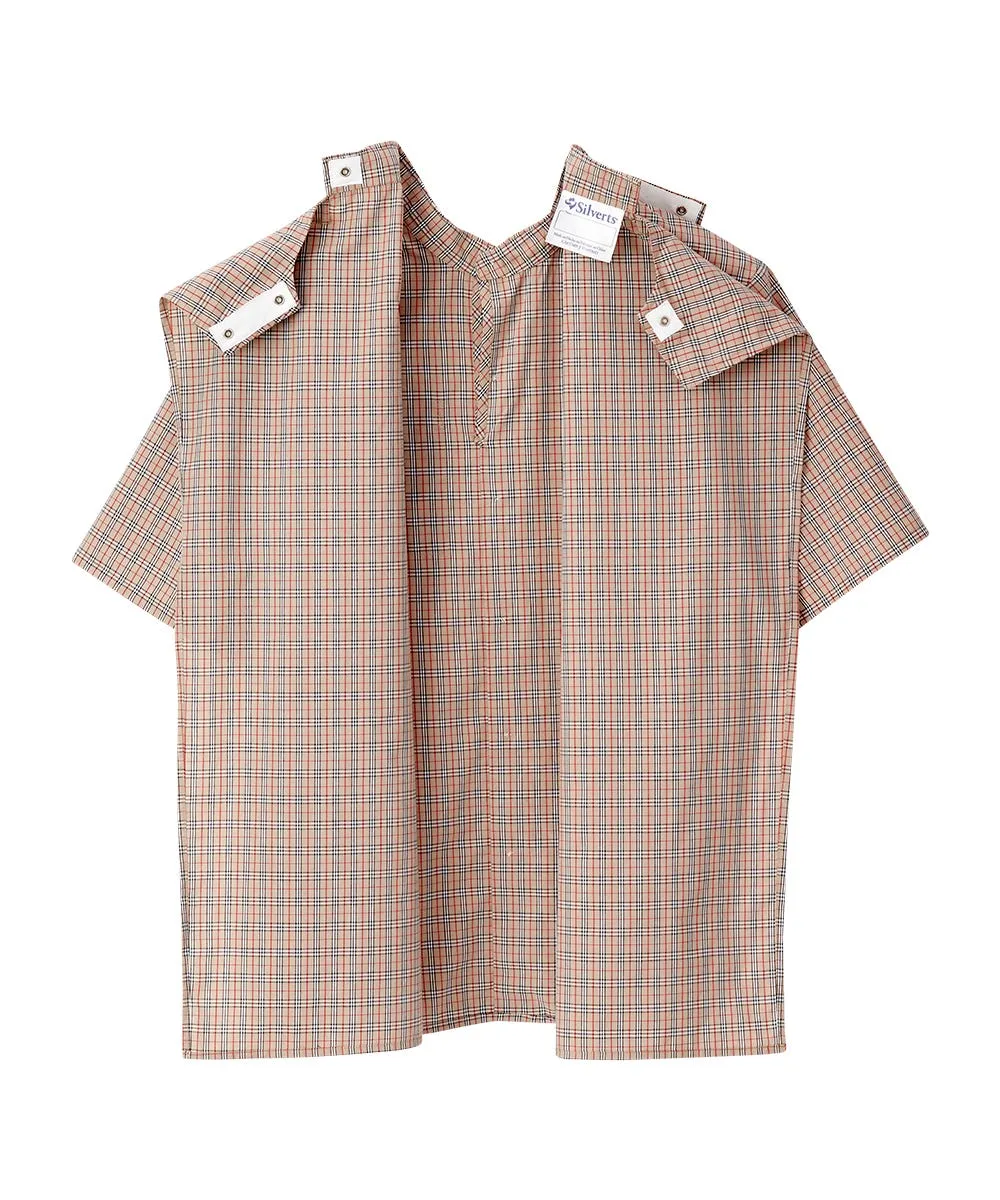 Men's Open Back Classic Short Sleeve Shirt