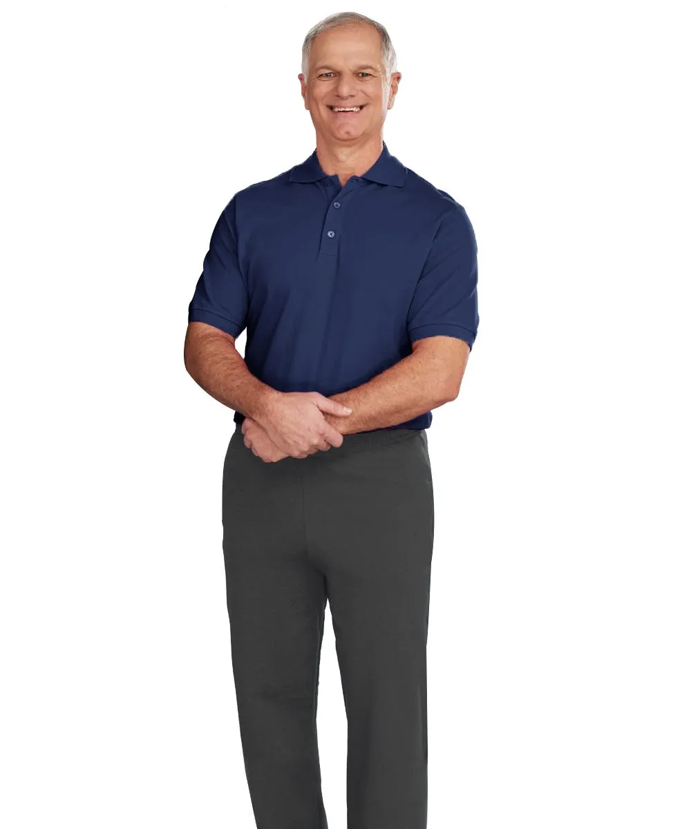 Men's Stay Dressed Jumpsuit with Short Sleeve Polo Shirt