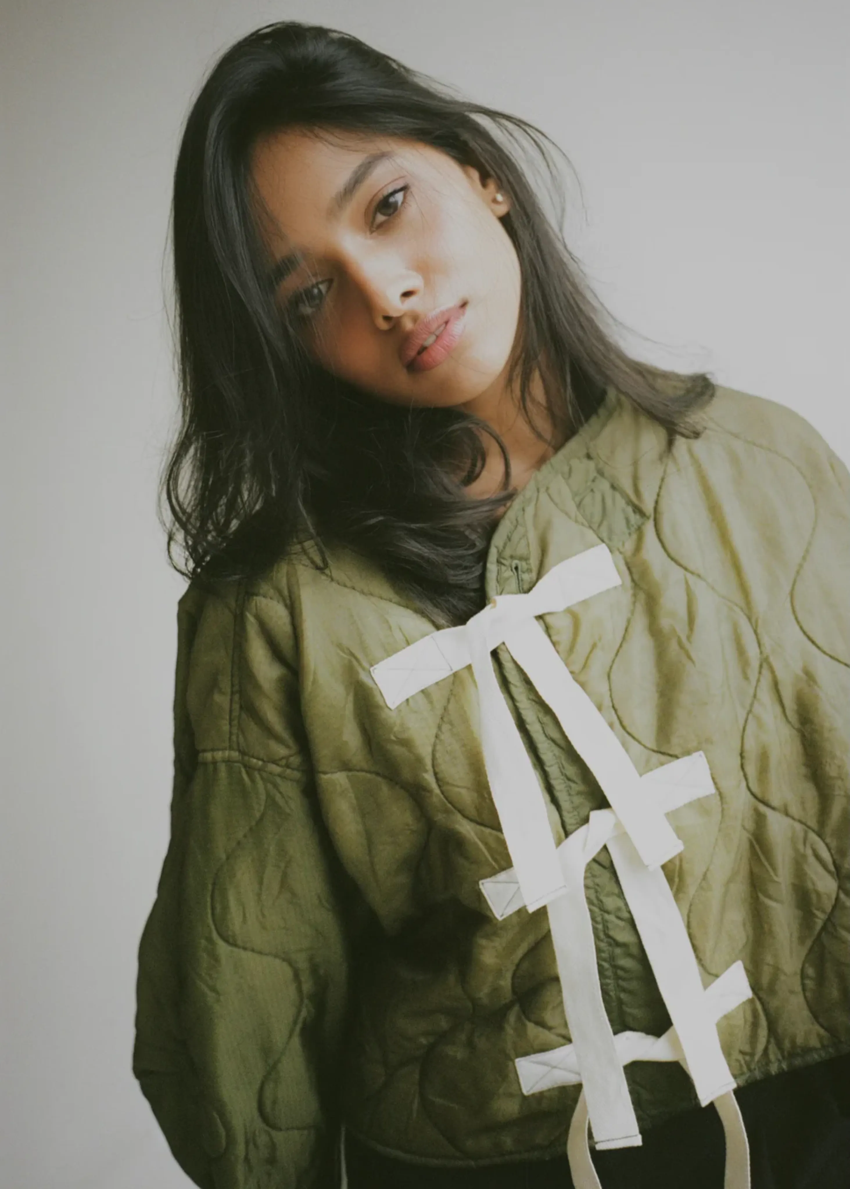 Military liners jacket, ties