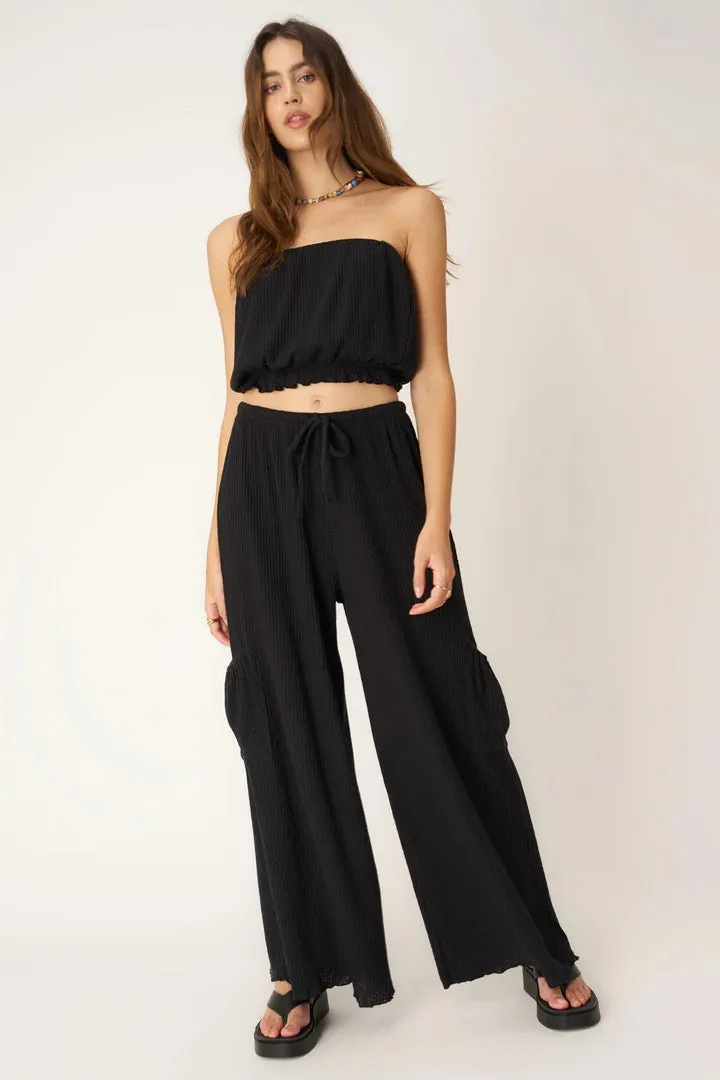 Never Better Textured Bubble Tube Top