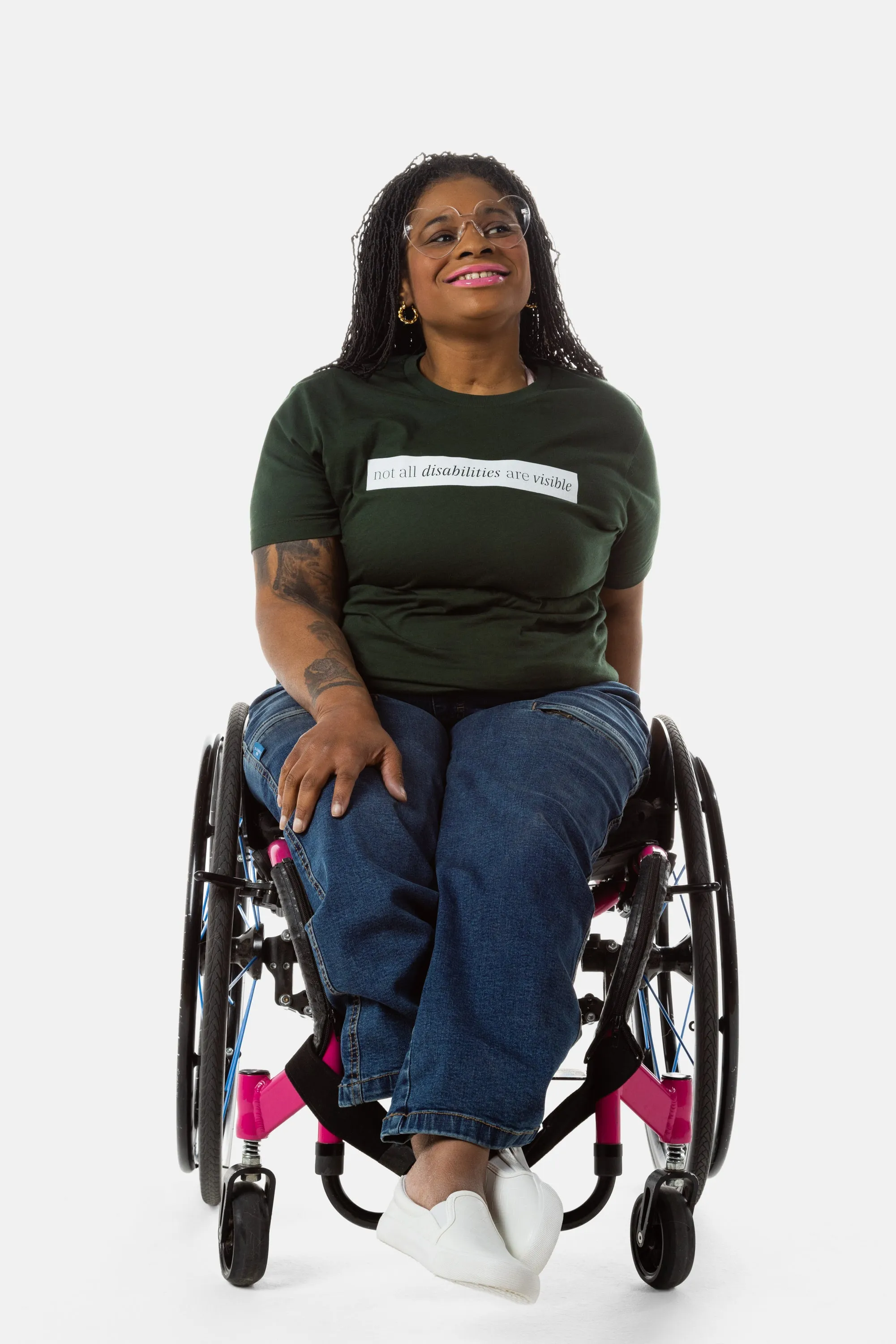No Limbits Adaptive Women's Dark Wash Wheelchair Pant