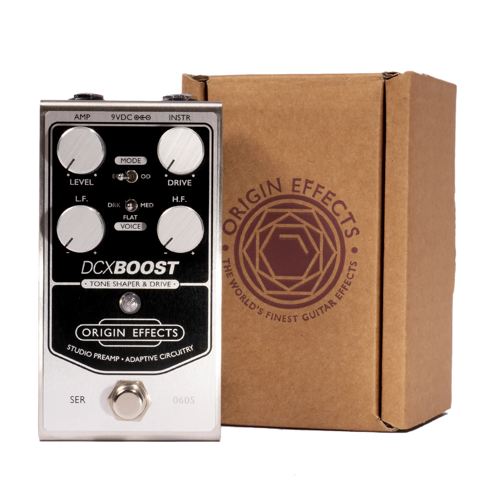 Origin Effects DCX Boost Tone Shaper and Drive Guitar Pedal