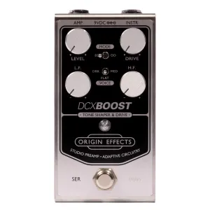 Origin Effects DCX Boost Tone Shaper and Drive Guitar Pedal
