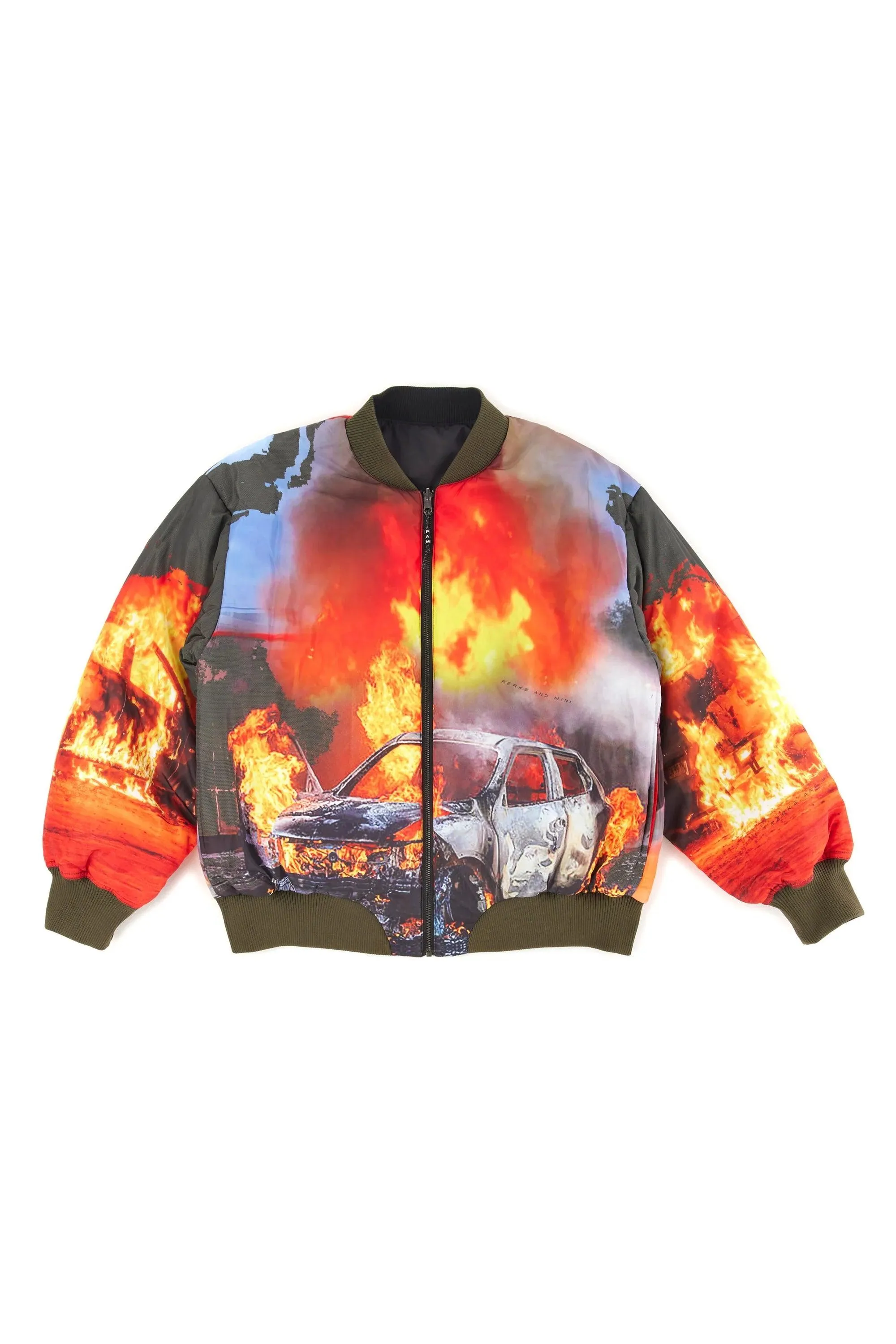 PAM / Perks and Mini - Engulfed Reversible Bomber Jacket - Black