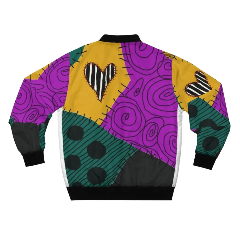 "Nightmare Before Christmas Bomber Jacket with Sally Patch"