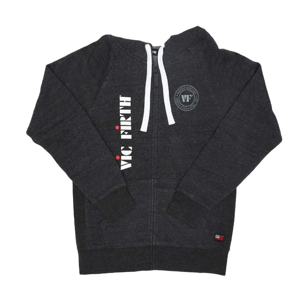 Vic Firth Zip Up Logo Hoodie 3XL