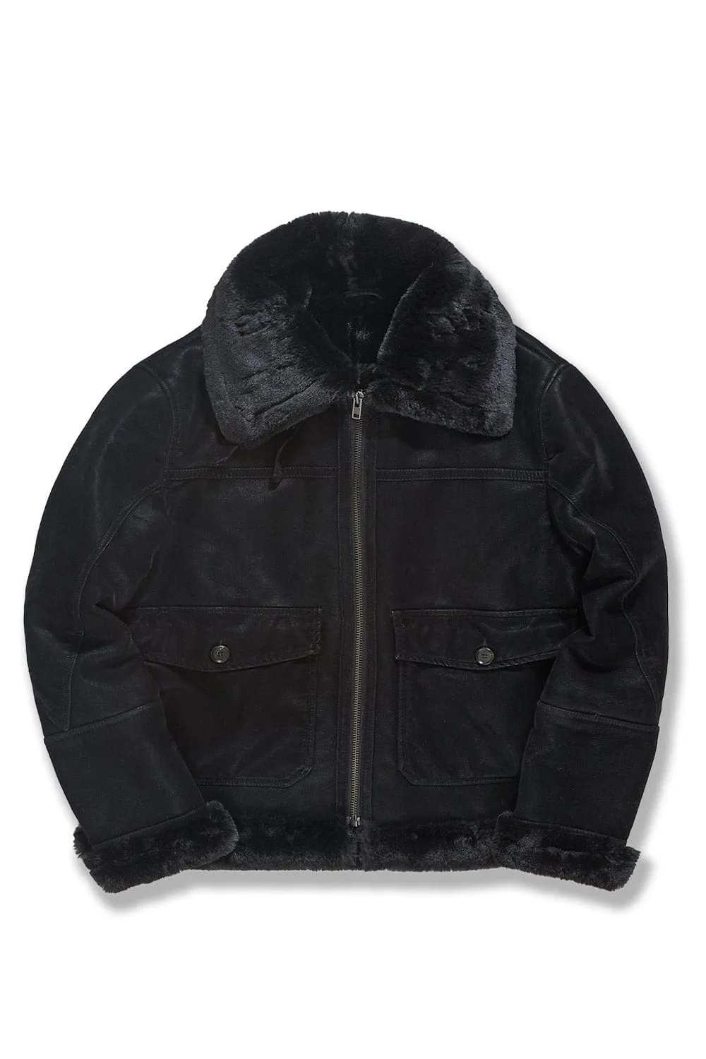 Vienna Bomber Jacket (Black)