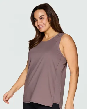 Willow Super Soft Tunic Tank | Dark Taupe