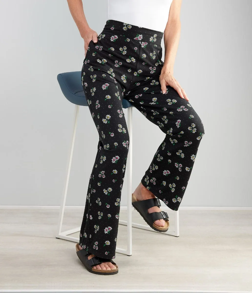 Women's Easy Grip Wide Leg Pull-On Pants
