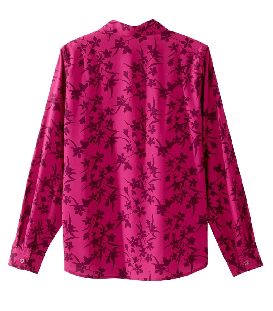 Women's Magnetic Closure Top No Buttons