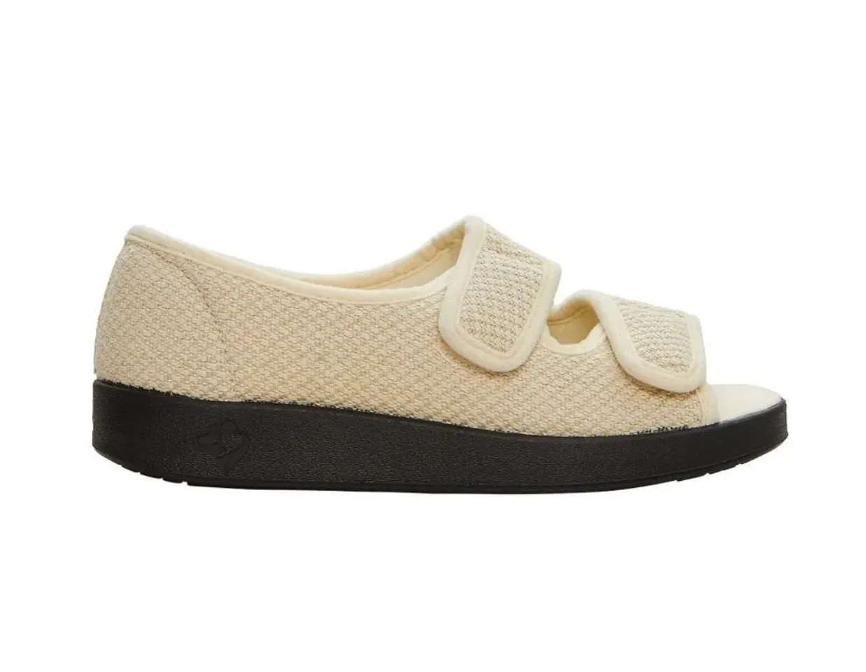 Women's Wide Adjustable Closure Sandals With Easy Closure