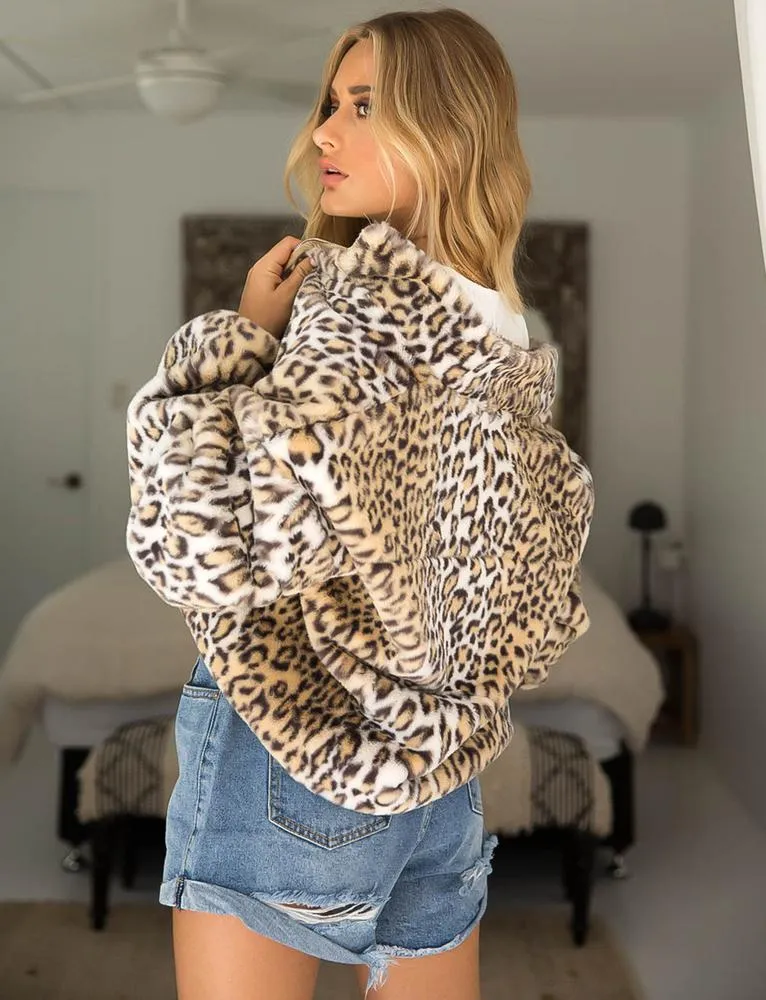 Xander Jacket - Leopard